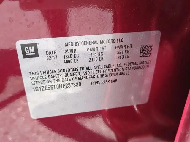 2017 Chevrolet Malibu 1LT
