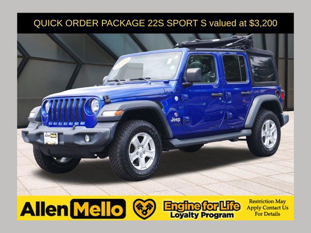 2020 Jeep Wrangler Sport S 4x4 for sale in Nashua, NH