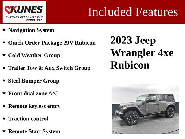 2023 Jeep Wrangler 4xe WRANGLER RUBICON 4xe