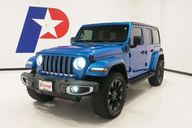 2021 Jeep Wrangler 4xe Unlimited Sahara 4x4 for sale in Edinburgh, TX