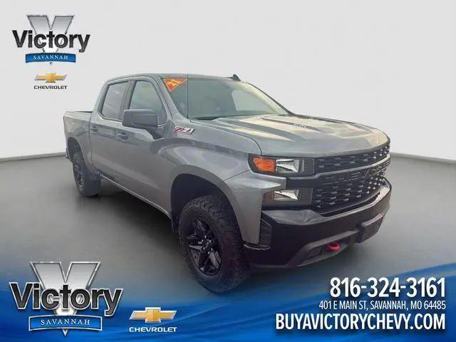 2021 Chevrolet Silverado 1500 4WD Crew Cab Short Bed Custom Trail Boss for sale in Savannah, MO