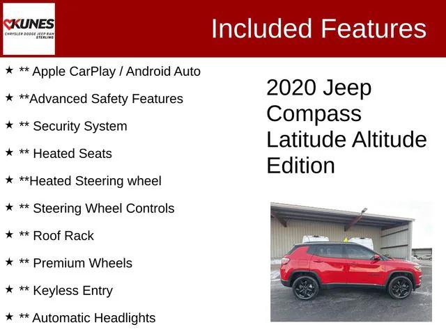 2020 Jeep Compass Altitude 4X4 2020 Jeep Compass Altitude 4X4