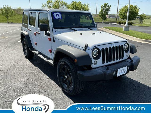 2018 Jeep Wrangler JK Unlimited Sport S 4x4 for sale in Lees Summit, MO