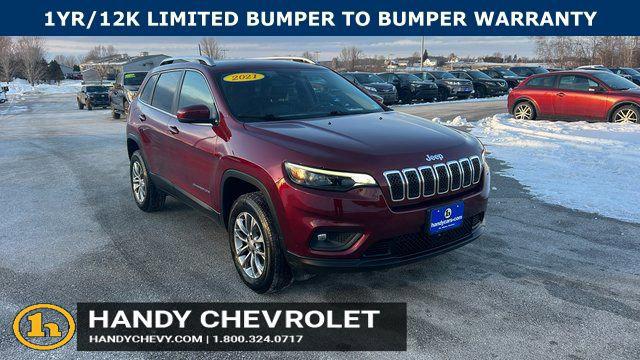 2021 Jeep Cherokee Latitude Lux 4X4 for sale in Saint Albans, VT
