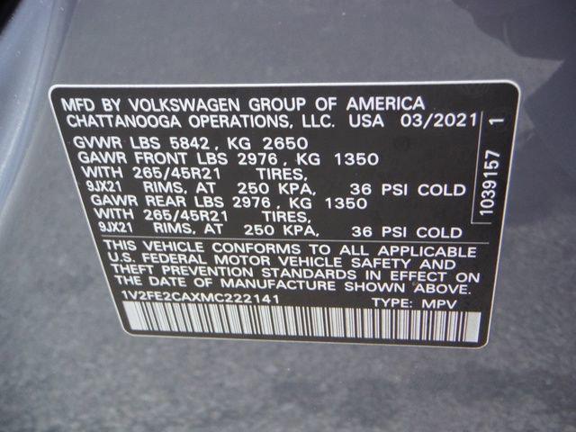 2021 Volkswagen Atlas Cross Sport 3.6L V6 SEL Premium R-Line