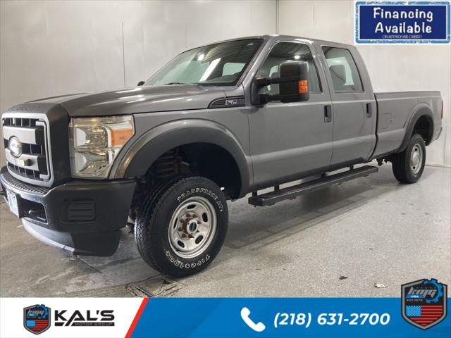 2011 Ford F-250 XL 4x4 4dr Crew Cab 8 ft. LB Pickup for sale in North Wadena, MN