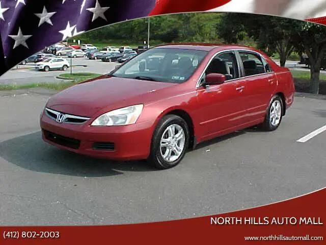 2007 Honda Accord 2.4 SE for sale in Pittsburgh, PA