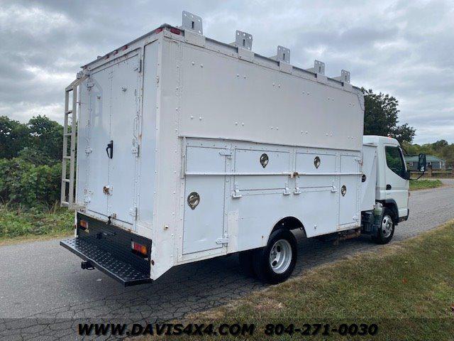 2014 Mitsubishi Fuso Canter FE125 Duonic Utility Work Truck