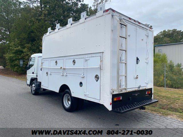 2014 Mitsubishi Fuso Canter FE125 Duonic Utility Work Truck