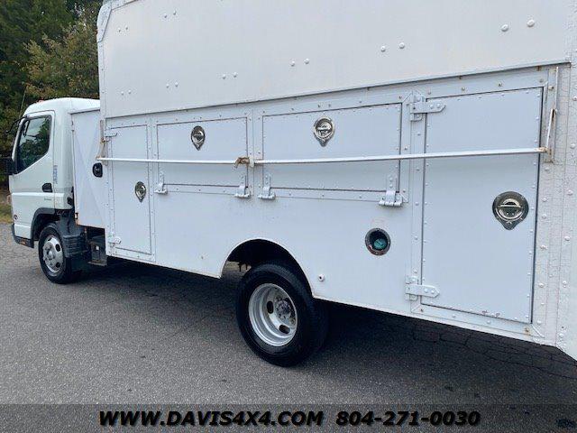 2014 Mitsubishi Fuso Canter FE125 Duonic Utility Work Truck