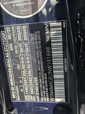 2022 Mercedes-Benz GLB GLB 250