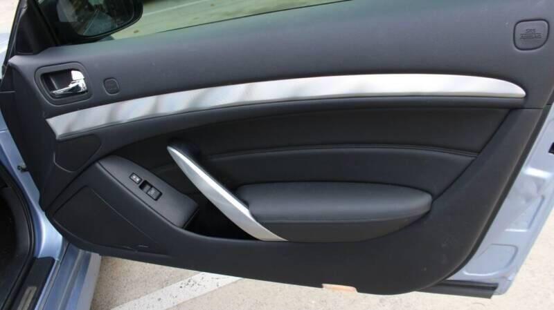 2009 INFINITI G37 Base