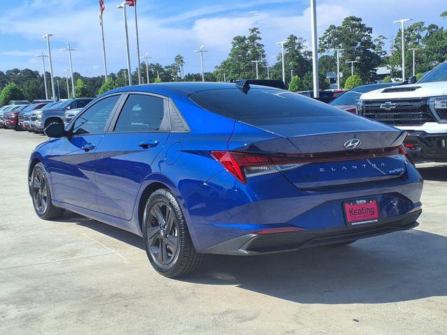 2023 Hyundai Elantra Hybrid Blue