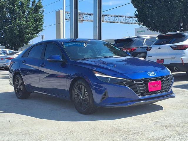 2023 Hyundai Elantra Hybrid Blue