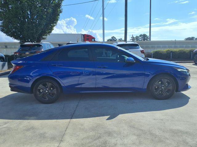 2023 Hyundai Elantra Hybrid Blue