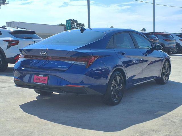 2023 Hyundai Elantra Hybrid Blue
