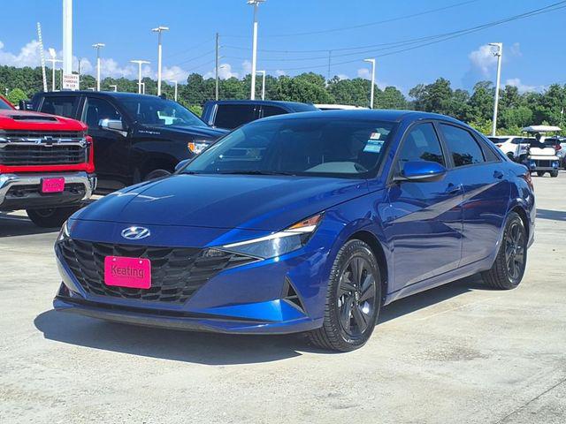 2023 Hyundai Elantra Hybrid Blue