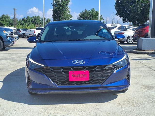 2023 Hyundai Elantra Hybrid Blue
