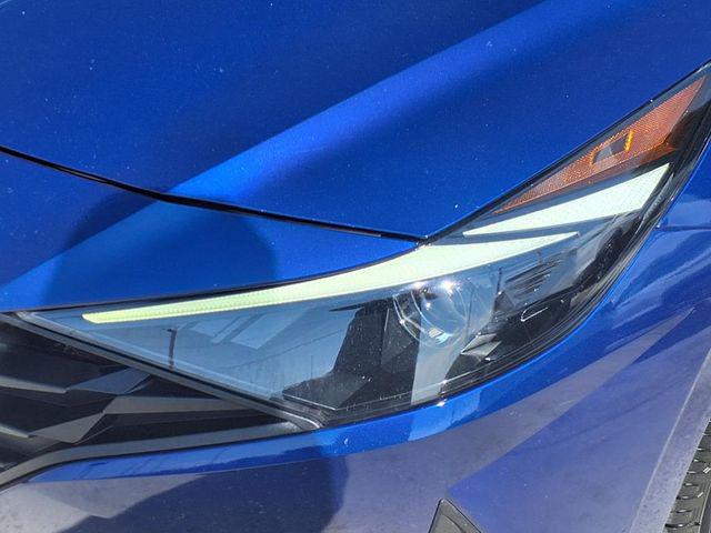2023 Hyundai Elantra Hybrid Blue