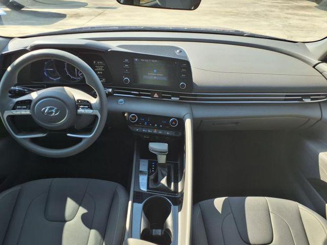 2023 Hyundai Elantra Hybrid Blue
