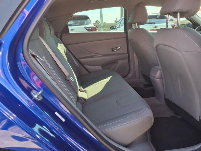 2023 Hyundai Elantra Hybrid Blue