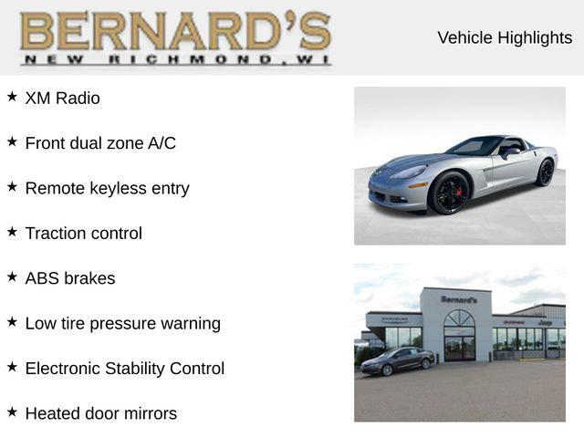 2009 Chevrolet Corvette w/1LT 2009 Chevrolet Corvette w/1LT