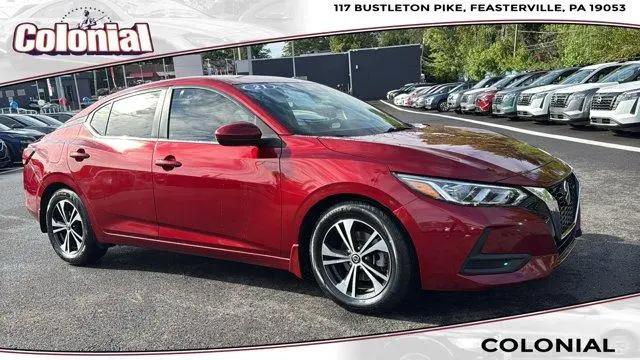 2021 Nissan Sentra SV Xtronic CVT for sale in Feasterville-Trevose, PA