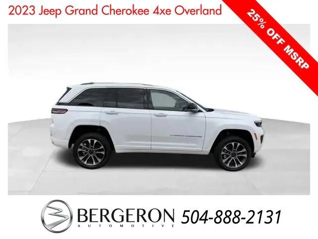 2023 Jeep Grand Cherokee 4xe GRAND CHEROKEE OVERLAND 4xe