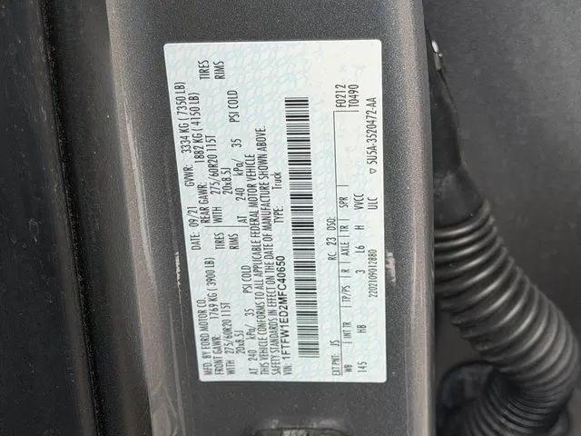 2021 Ford F-150 LARIAT