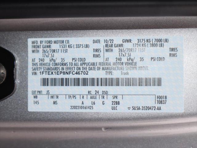 2022 Ford F-150 XL