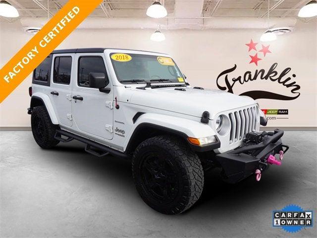 2018 Jeep Wrangler Unlimited Sahara 4x4 2018 Jeep Wrangler Unlimited Sahara 4x4
