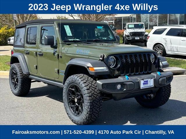 2023 Jeep Wrangler 4xe WRANGLER WILLYS 4xe