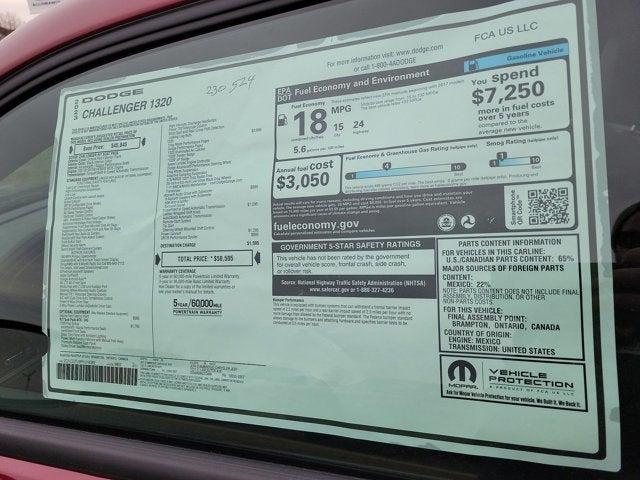 2023 Dodge Challenger CHALLENGER R/T SCAT PACK
