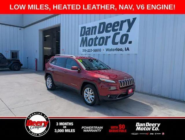 2017 Jeep Cherokee Limited for sale in Waterloo, IA