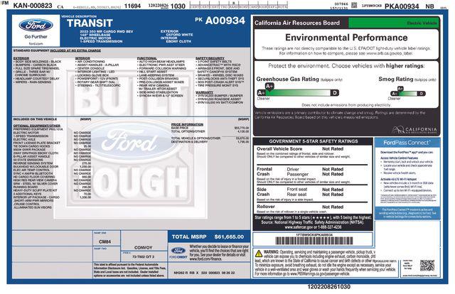 2023 Ford E-Transit-350 Cargo Van Base