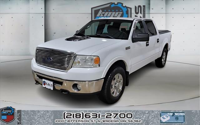 2008 Ford F-150 Lariat 4x4 4dr SuperCrew Styleside 5.5 ft. SB for sale in North Wadena, MN