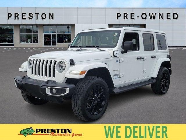 2021 Jeep Wrangler 4xe Unlimited Sahara 4x4 2021 Jeep Wrangler 4xe Unlimited Sahara 4x4