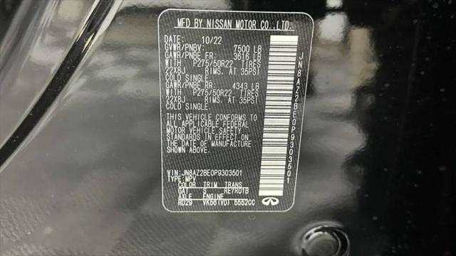 2023 INFINITI QX80 SENSORY AWD