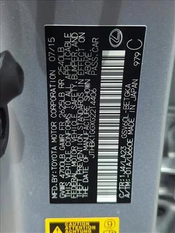 2016 Lexus ES 350 4dr Sdn