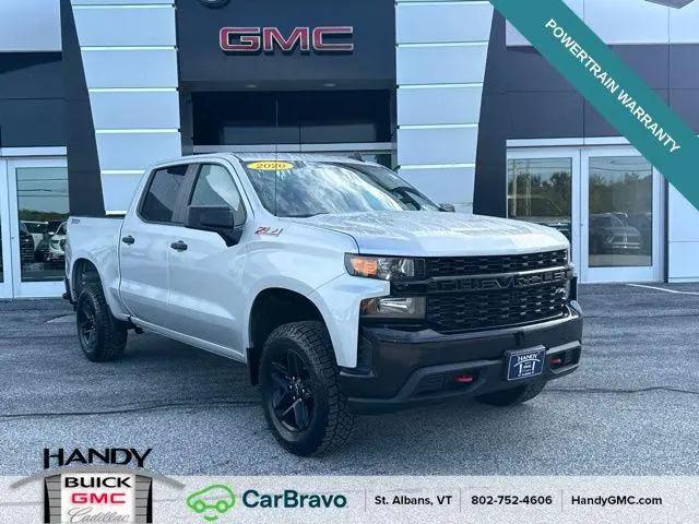 2020 Chevrolet Silverado 1500 4WD Crew Cab Short Bed Custom Trail Boss for sale in Saint Albans, VT