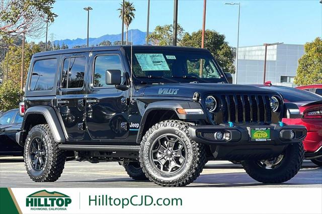 New 2023 Jeep Wrangler 4xe 4x4 for sale in Richmond, CA - 1C4JJXN67PW621184