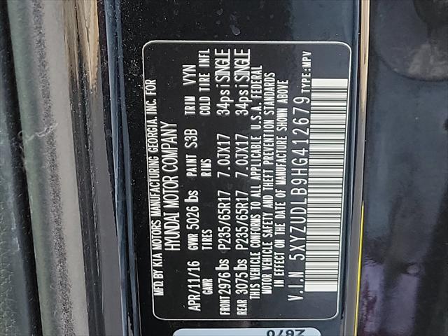 2017 Hyundai Santa Fe Sport 2.4L