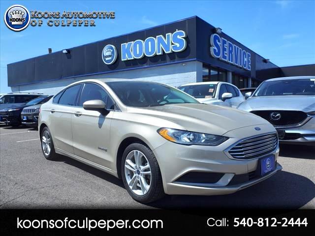 2018 Ford Fusion Hybrid SE for sale in Culpeper, VA