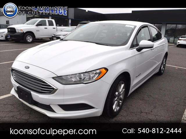 2017 Ford Fusion Hybrid SE for sale in Culpeper, VA