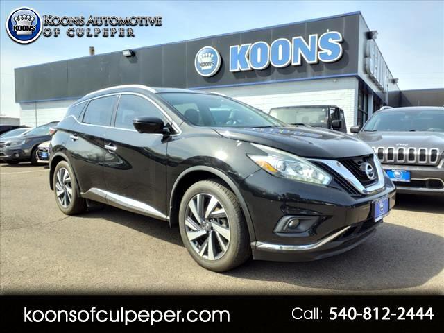 2018 Nissan Murano Platinum for sale in Culpeper, VA