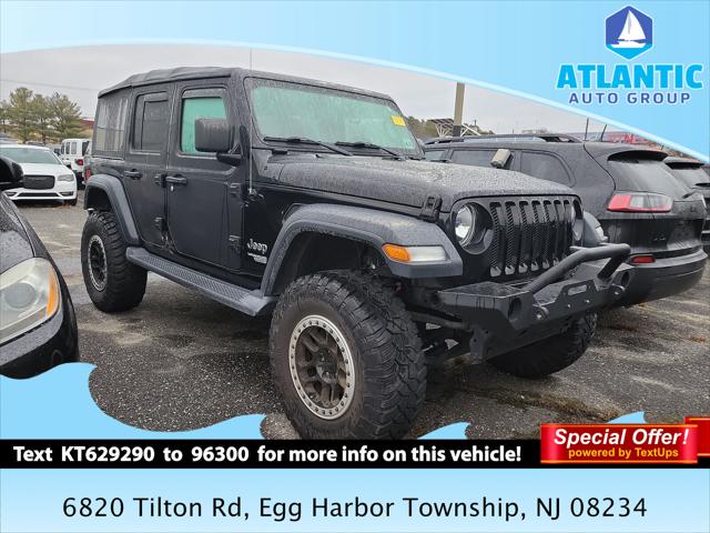 2018 Jeep Wrangler Unlimited Sport S 4x4 2018 Jeep Wrangler Unlimited Sport S 4x4