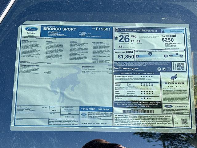 2022 Ford Bronco Sport Big Bend