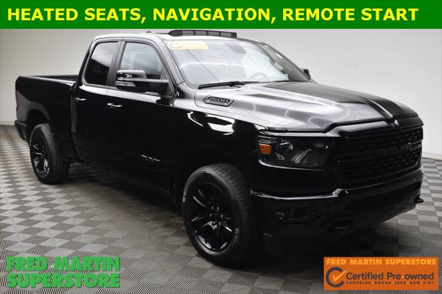 2022 RAM 1500 Big Horn Quad Cab 4x4 64 Box