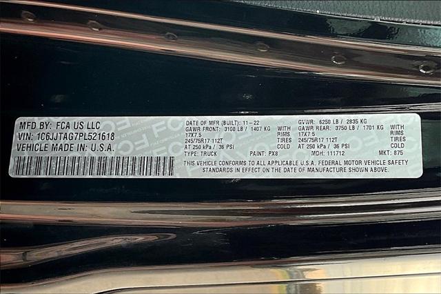 New 2023 Jeep Gladiator For Sale in Millington, TN