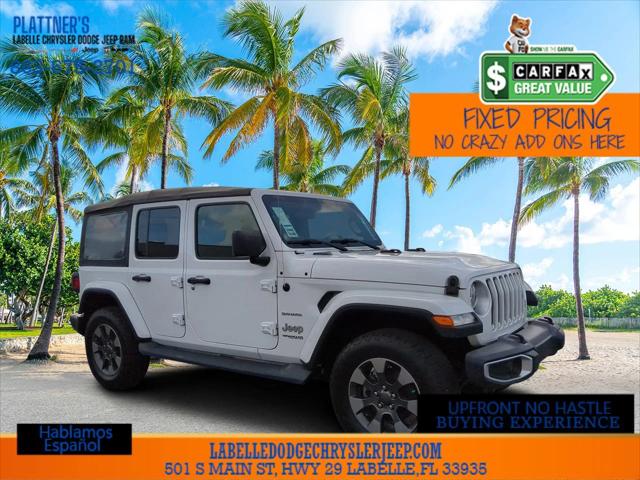 2018 Jeep Wrangler Unlimited Sahara 4x4